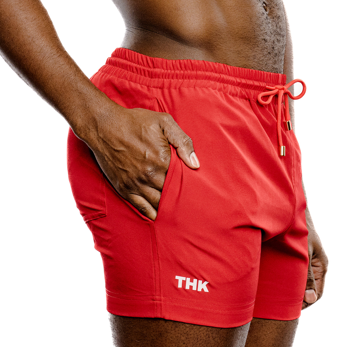 Red Swim Short - THK