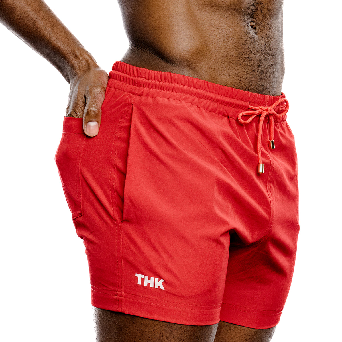 Red Swim Short - THK