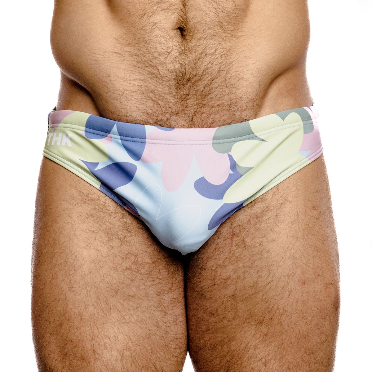 Pastel Paradise Swim Brief - THK