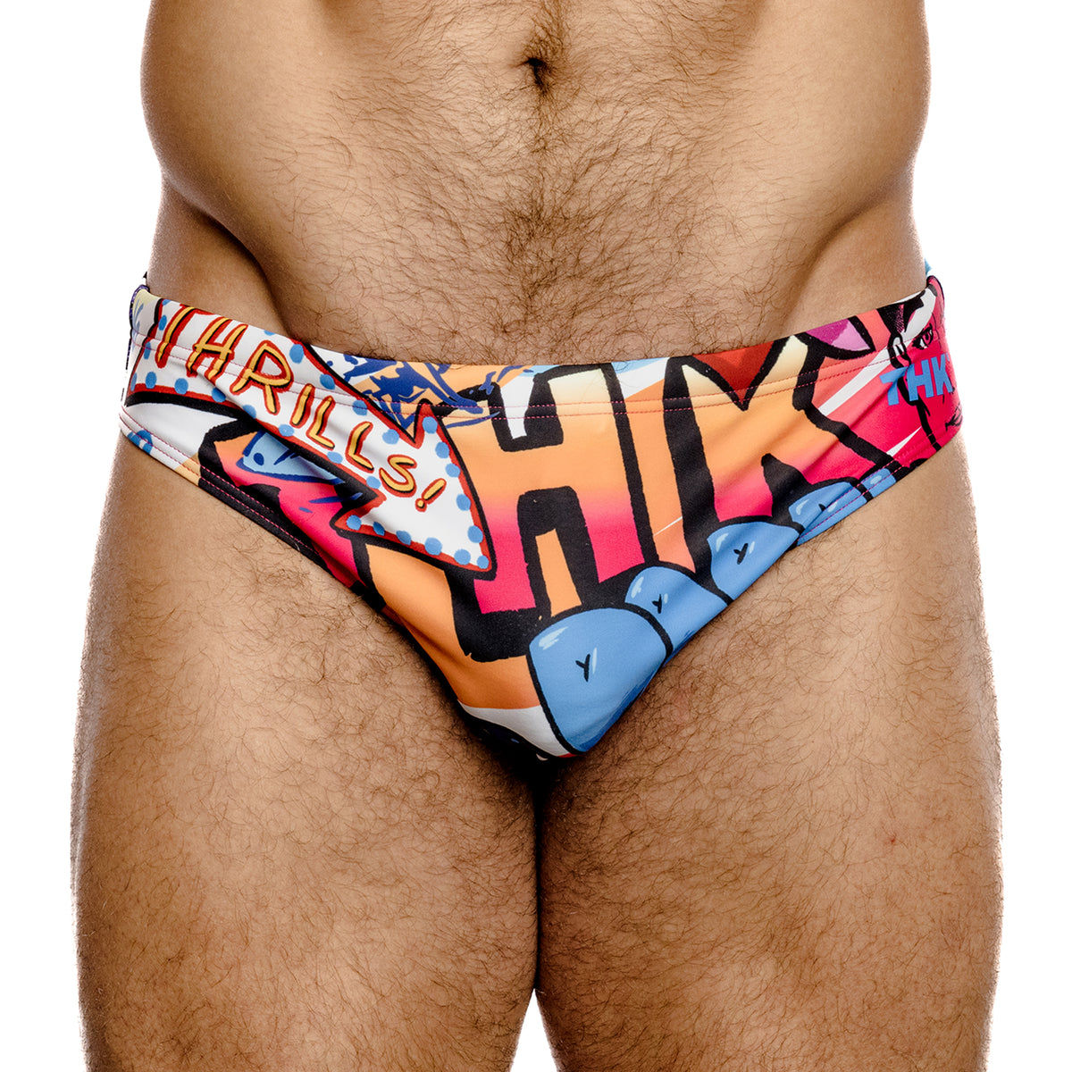 Cherry Banger Swim Brief - THK