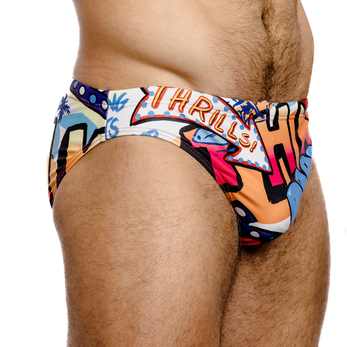 Cherry Banger Swim Brief - THK