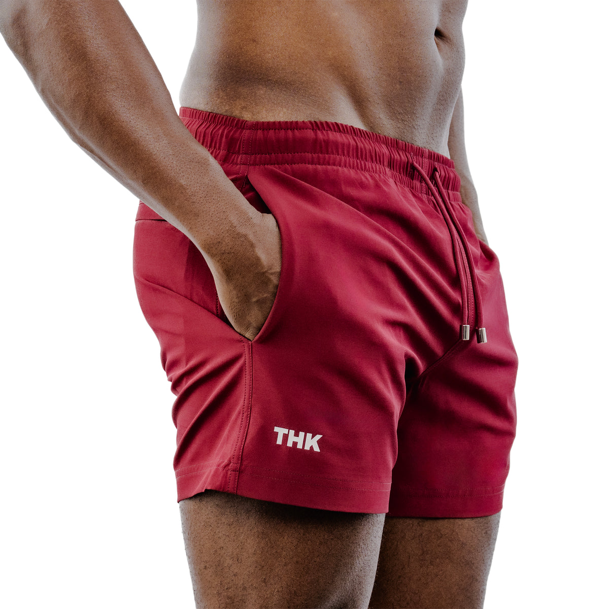 Maroon Swim Gym Short - THK