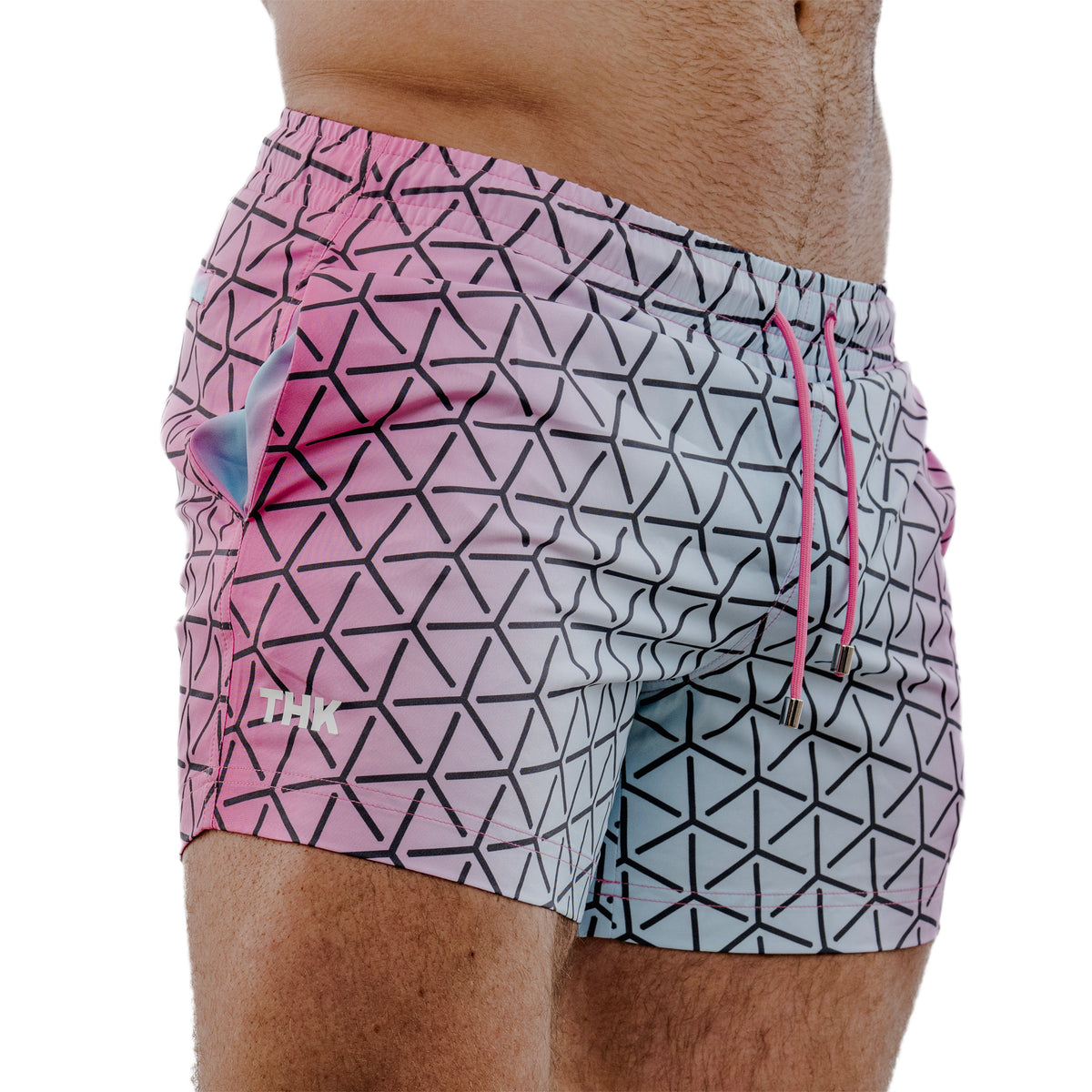 Kaleidoscope Swim Gym Short - THK