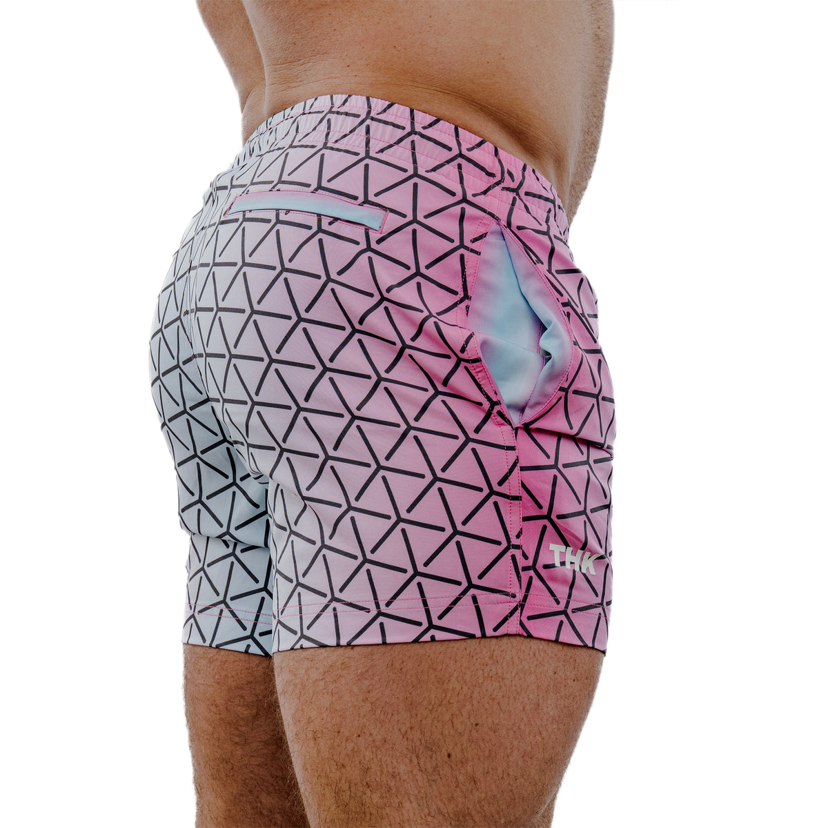 Kaleidoscope Swim Gym Short - THK