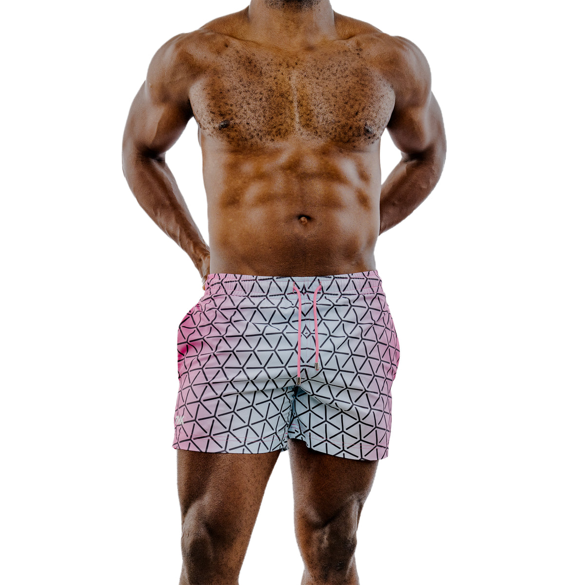 Kaleidoscope Swim Gym Short - THK