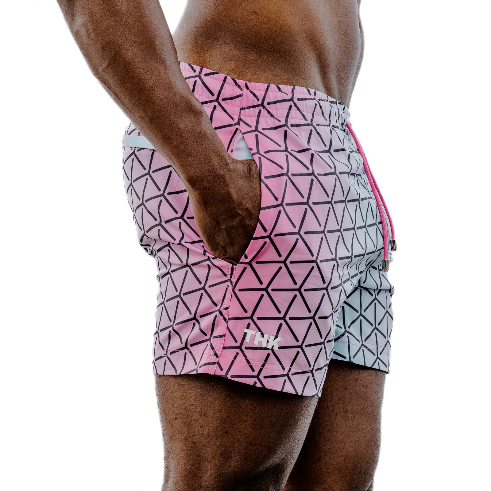 Kaleidoscope Swim Gym Short - THK