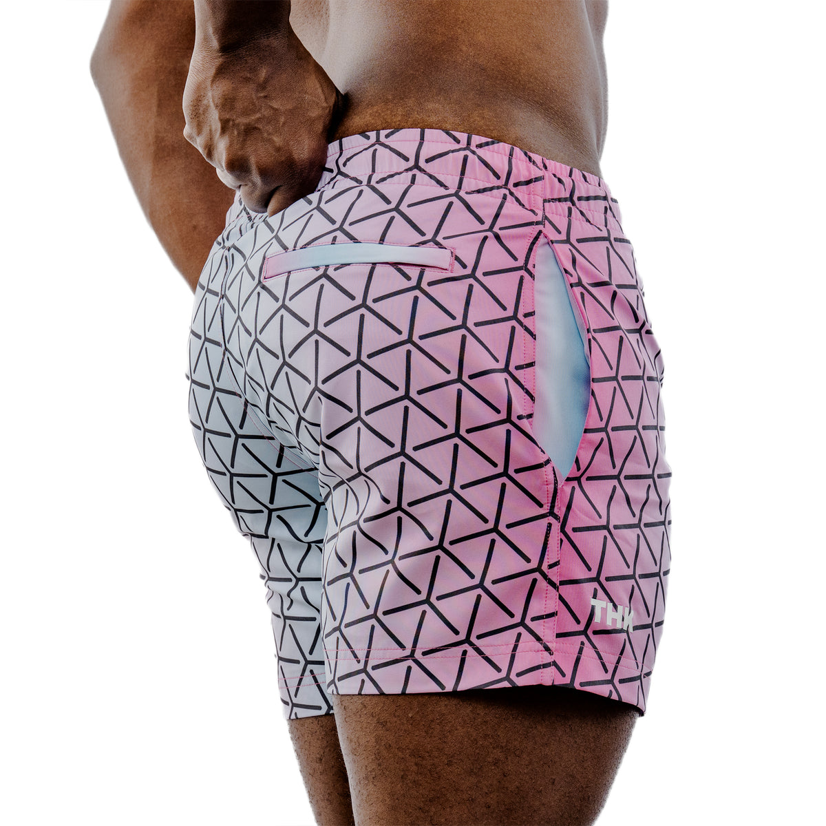 Kaleidoscope Swim Gym Short - THK