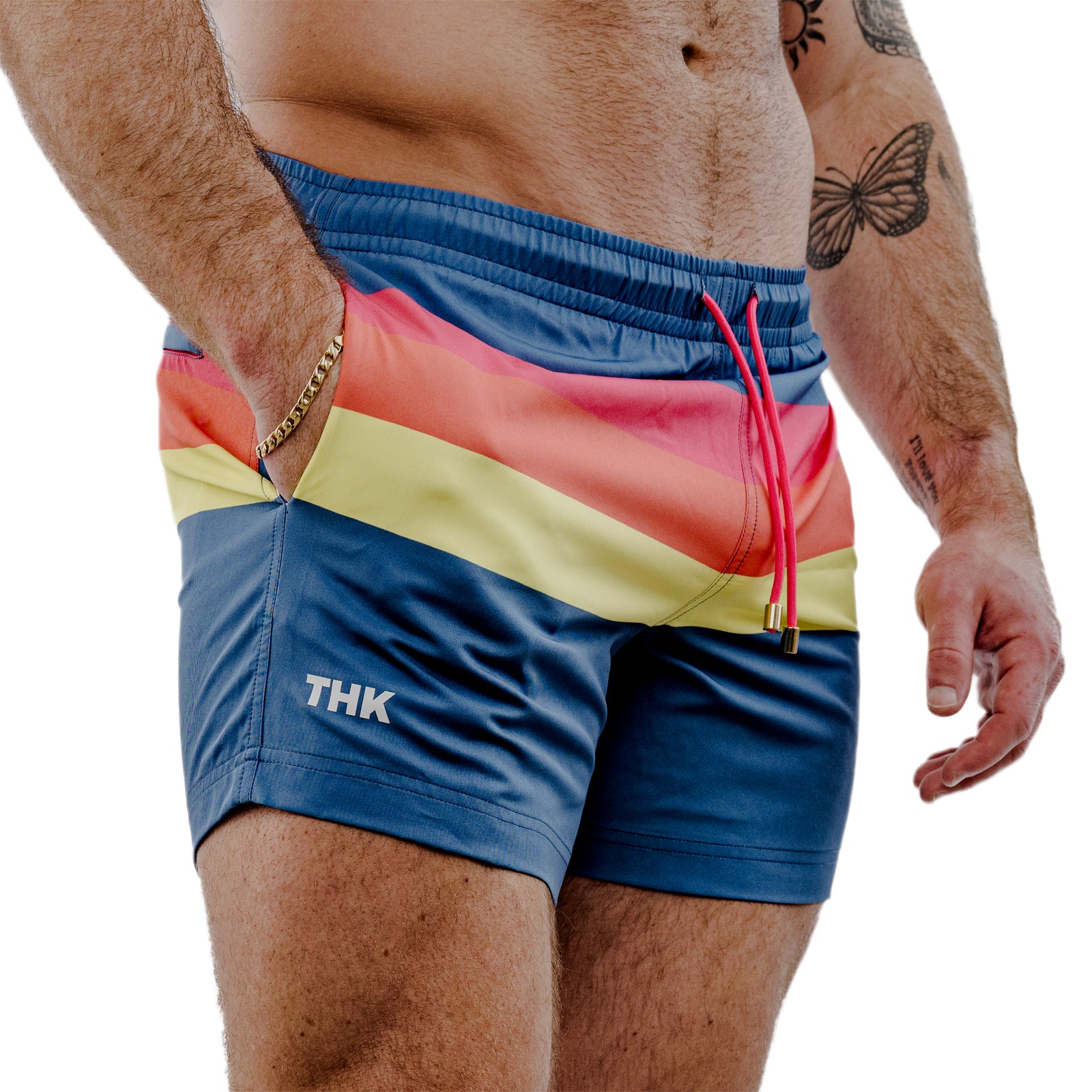 70's Swim Gym Short - THK