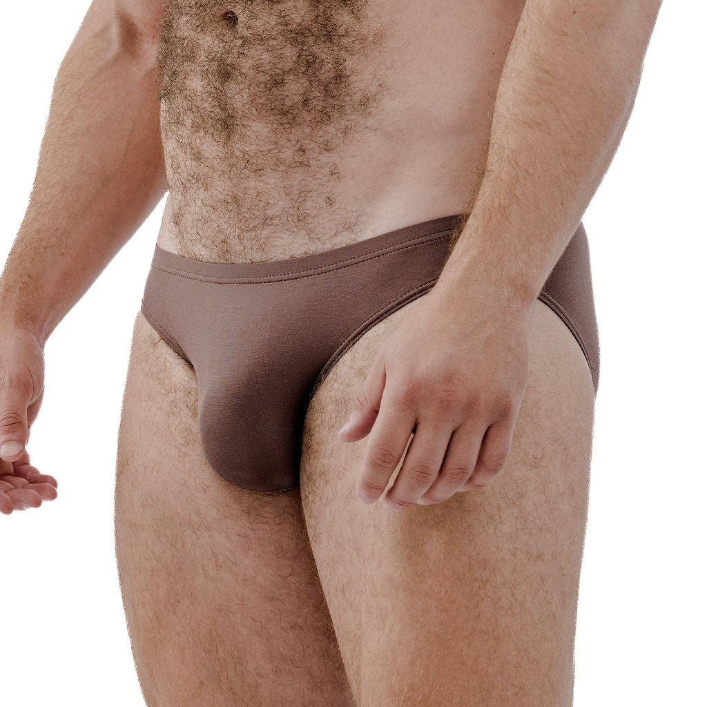 Barely There Brief - Brown