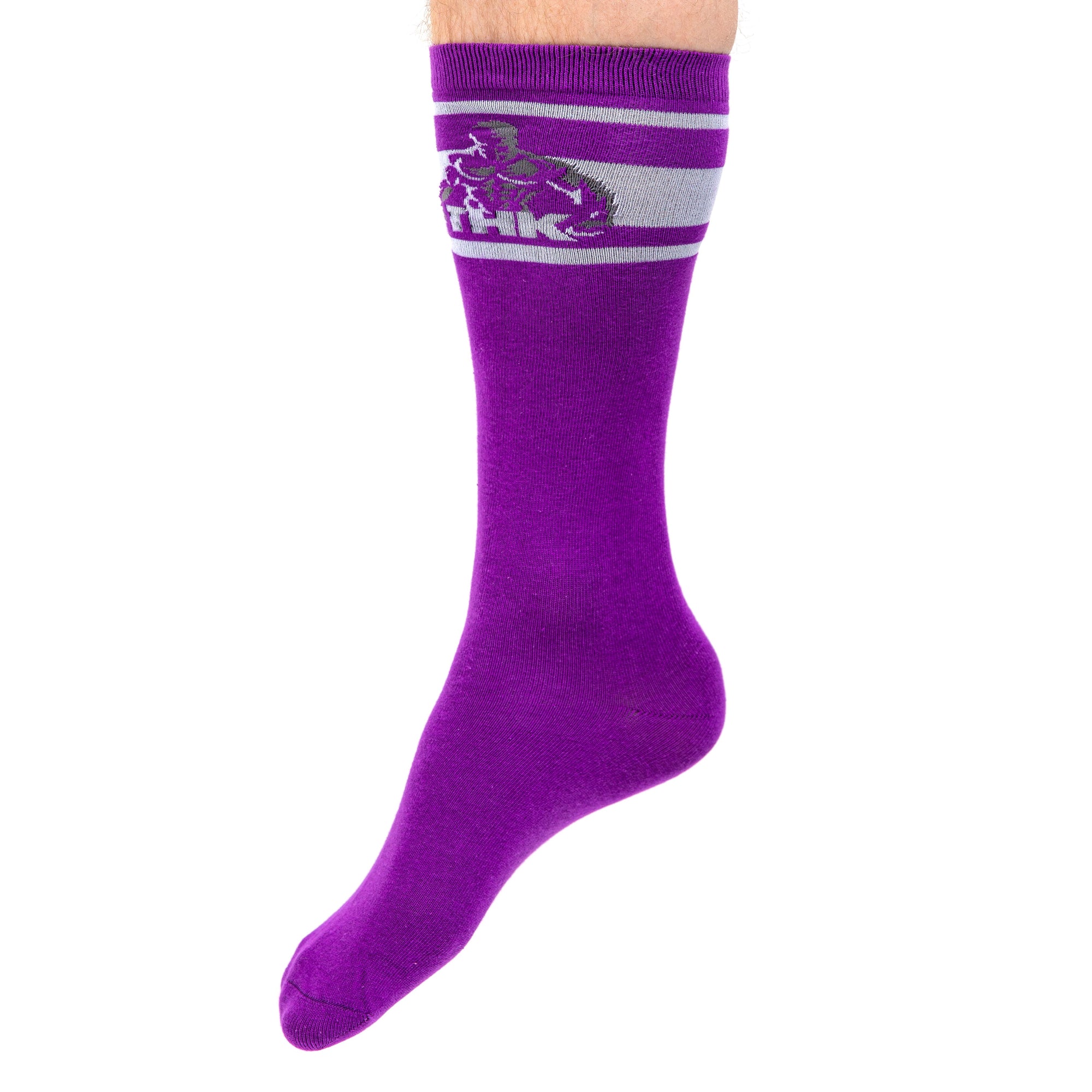 Circuit Sock - Purple - THK/ThirstyMale.com